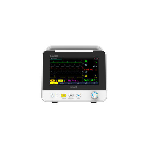 便携式多参数监护仪 - Brio X30  - Bionet   - 紧凑型 / 床头柜 / ECG