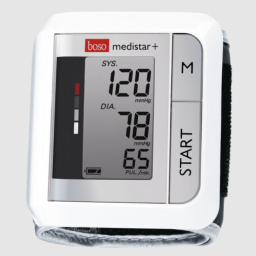 示波电子血压计 - medistar+ - Boso, Bosch + Sohn/博世 索恩 - 自动 / 腕部 / 集成袖套式