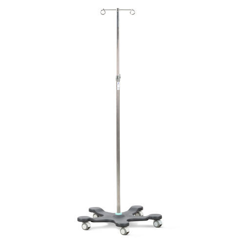 带滑轮输液架 - IS/P series - Bristol Maid Hospital Metalcraft - 2 个钩子 / 4 个钩子 / 不锈钢