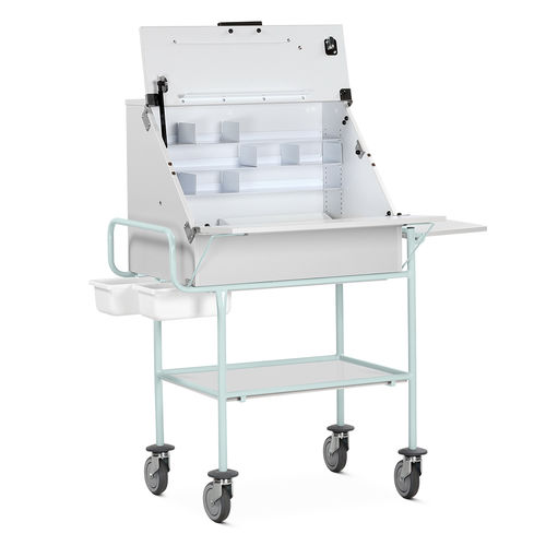 医用推车 - MT series - Bristol Maid Hospital Metalcraft - 药品 / 垃圾桶 / 存储