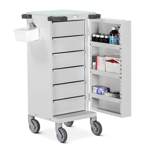 医用推车 - PTS/HSB/DR6 - Bristol Maid Hospital Metalcraft - 医院用 / 药品 / 用于药物