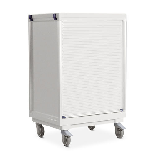 医用推车 - 4B1RS10 - Bristol Maid Hospital Metalcraft - 存储 / 用于细胞培养 / 带托盘