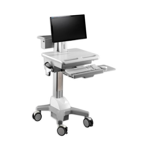 可调高度电脑推车 - 5AL/CC/A/VM - Bristol Maid Hospital Metalcraft