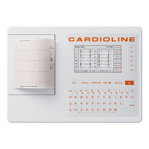 静息心电图仪 - ECG100S - Cardioline - 12通道 / 数字 / 带打印机