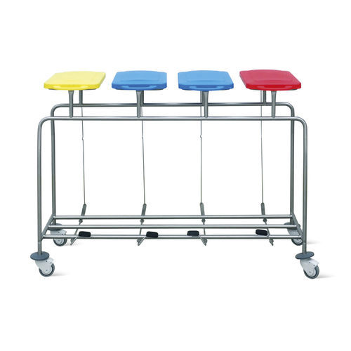 脏带行李架推车 - R4/AP - Centro Forniture Sanitarie   - 医院用 / 运输 / 带脚踏板