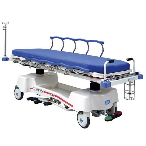 转运担架车 - Chevalier   - Chang Gung Medical Technology   - 液压 / 可调高度 / 椅背可调