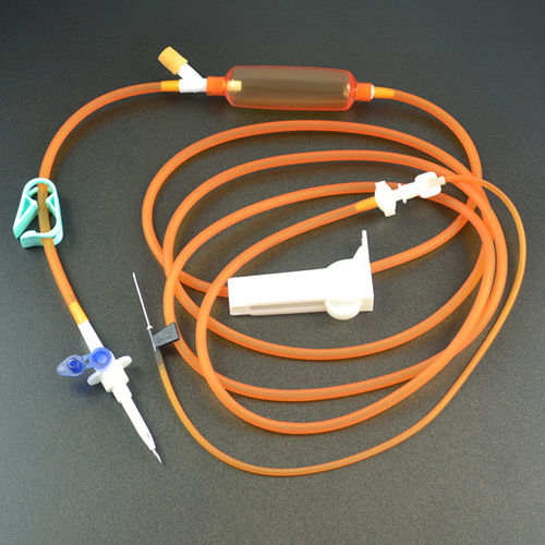 化疗输液器 - Lightproof - Changzhou Medical Appliances General Factory - 聚氯乙烯 / 带光线电防护