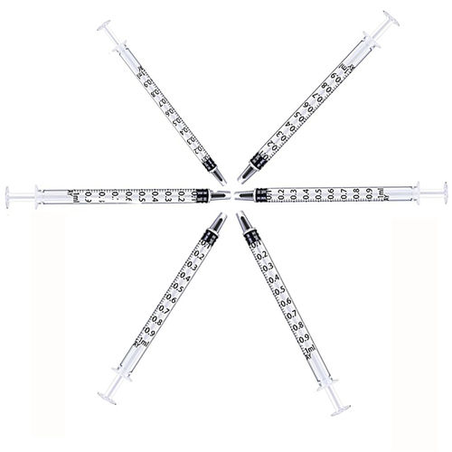 抽吸注射器 - 1ml - Changzhou Medical Appliances General Factory - 皮下 / 定量 / 牙科