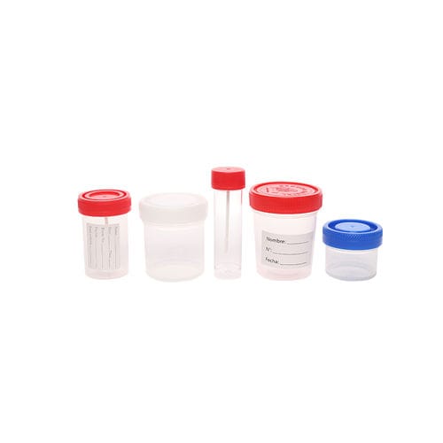 尿液样本罐 - 30ml - Changzhou Medical Appliances General Factory - 聚丙烯 / 一次性 / 螺旋式塞子