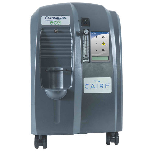 医用氧气浓缩器 - Companion 5™ - CAIRE Medical - 居家护理 / 带滑轮 / 组合式