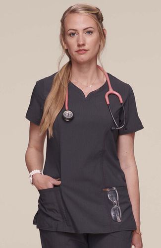女式医用外套 - RIBBED  - Cherokee Uniforms - L / XL / M