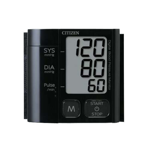 自动电子血压计 - CH-657（BLACK) - Citizen Systems Japan  - 示波 / 腕部 / 集成袖套式