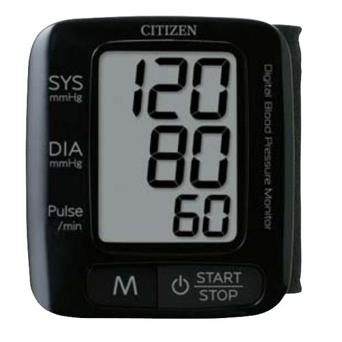 自动电子血压计 - CH-650（BLACK） - Citizen Systems Japan  - 示波 / 腕部 / 集成袖套式