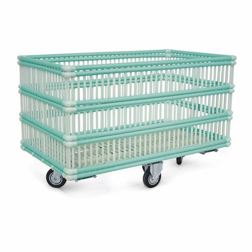 脏带行李架推车 - 120 - Conf Industries - 医用 / 运输 / 塑料