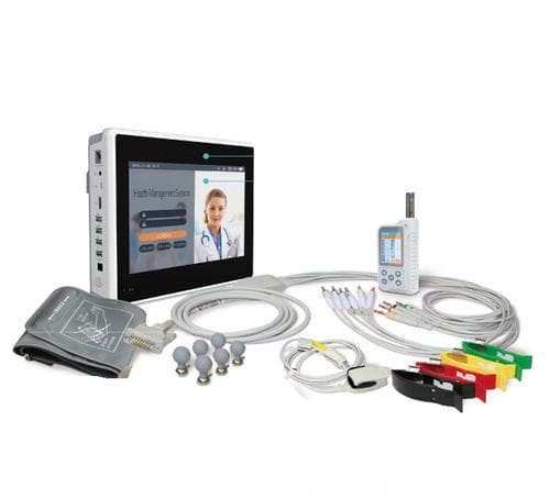 便携式生命体征监护仪 - HMS7500  - Contec Medical Systems - TEMP / ECG / PNI