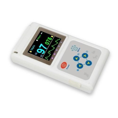 手持式脉搏血氧仪 - CMS60D-VET - Contec Medical Systems - 用于动物研究 / 兽用 / 电池驱动