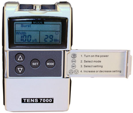 电刺激仪 - TENS 7000 To Go™ - Compass Health Brands - 手持 / TENS / 单通道