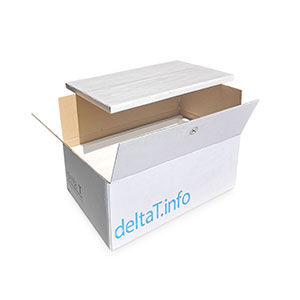 运输包装盒子 - B 1200 02 - delta T - Gesellschaft für Medizintechnik - 生物样本 / 药品 / 用于疫苗