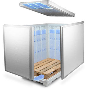 纸箱货盘堆垛机 - B 1009 10 - delta T - Gesellschaft für Medizintechnik - 用于制药业