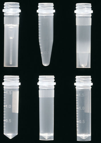 实验室试管 - 409111/4	 - Deltalab - 用于PCR / 锥形 / 聚丙烯