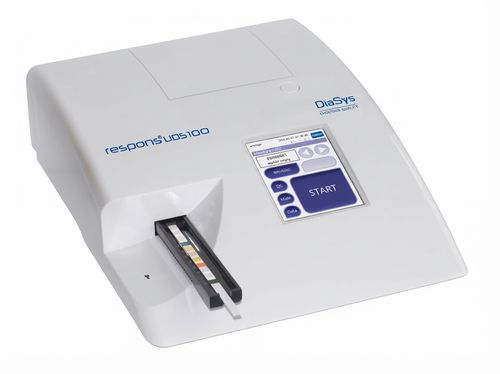 半自动尿液分析仪 - respons®UDS100 - DiaSys Diagnostic Systems GmbH - 台式 / 比色法 / 带条形码读取器