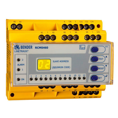 电力安全监护仪 - LINETRAXX® RCMS460-L - Bender - 用于医疗 IT 系统