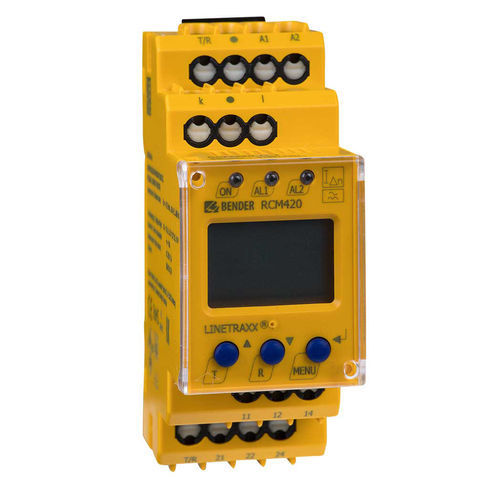 总氮监护仪 - LINETRAXX® RCM420 - Bender - 载荷 / 用于医疗 IT 系统 / 数字