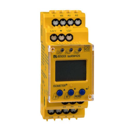 控制监护仪 - ISOMETER® isoRW425 - Bender - 载荷 / 用于医疗 IT 系统 / 自动