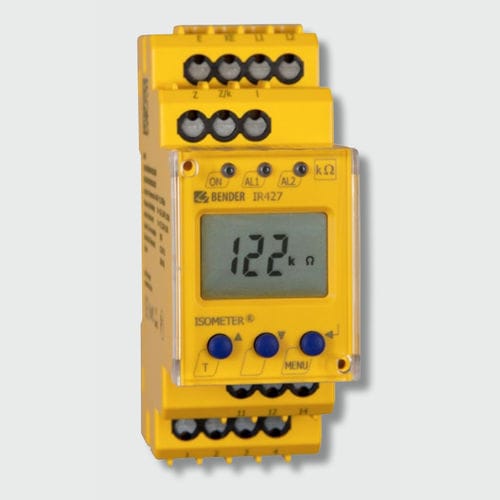 温度监护仪 - ISOMETER® IR427 - Bender - 绝缘 / 载荷 / 用于医疗 IT 系统