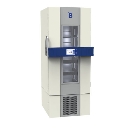 血库冰箱 - B501 - B Medical Systems - 直立式 / 单门 / 带玻璃门
