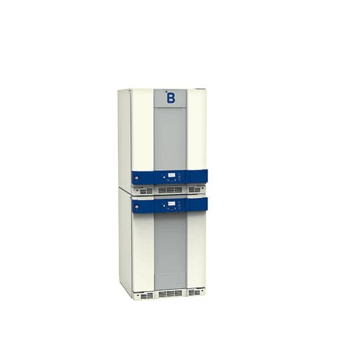 实验室冷藏柜 - LF260 - B Medical Systems - 安全 / 直立式 / 双门
