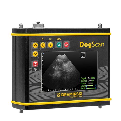 兽医超声波检查仪 / 便携式 - DogScan - Dramiński - 多功能 / 犬用 / 黑白