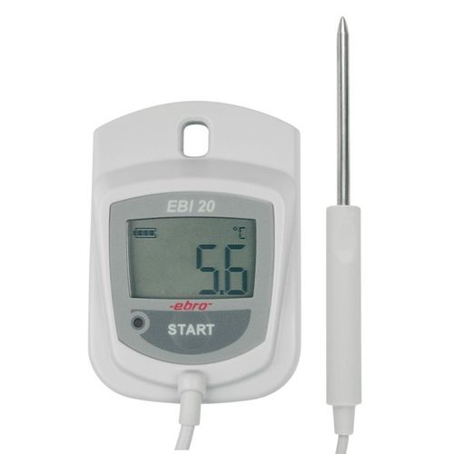 温度数据输入器 - EBI 20-TE1 - ebro Electronic - 带有探头