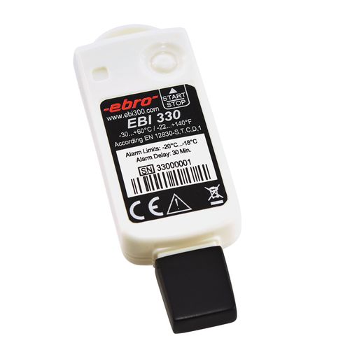 温度数据输入器 - EBI 330-T30 - ebro Electronic - 实验室 / 用于药品 / 一次性