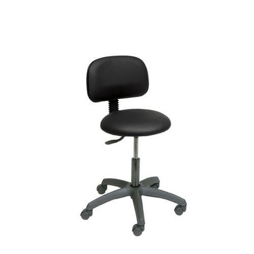 医用圆凳 - S2609 series - Ecopostural - 可调高度 / 气动 / 带滑轮