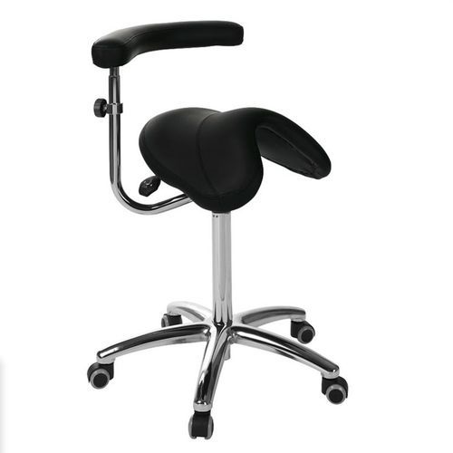 医用圆凳 - S5663 series - Ecopostural - 可调高度 / 倾斜 / 带扶手