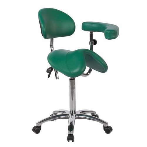 医用圆凳 - S5664 series - Ecopostural - 倾斜 / 带滑轮 / 带椅背