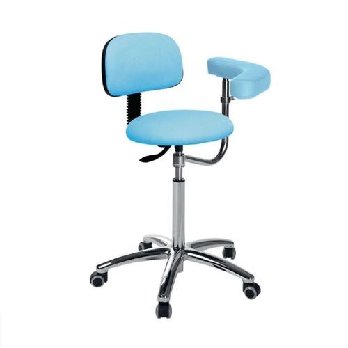 医用圆凳 - S5624 series - Ecopostural - 可调高度 / 气动 / 带滑轮