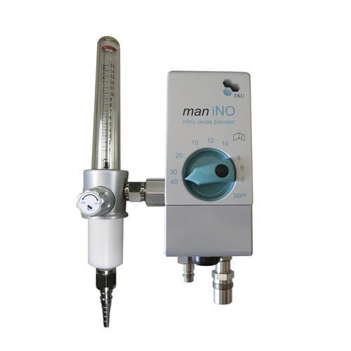 O2/NO气体混合器 - maniNO - EKU Elektronik - 用于病人通气 / 管道流量计