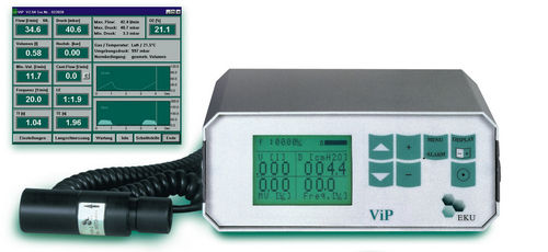 呼吸换气机测试仪 - ViP - EKU Elektronik - 校准 / 压力 / 流量
