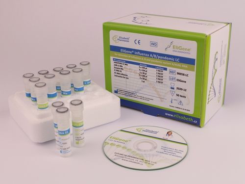 流感快速诊断套装 - EG-90058-LC	 - Elisabeth Pharmacon spol  - 甲型流感 / 乙型流感 / 甲型H1N1流感