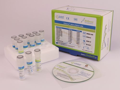 疱疹快速诊断套装 - EG-90062-UNI - Elisabeth Pharmacon spol  - 单纯疱疹病毒 / 临床 / 血清