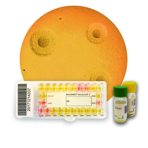 抗菌敏感性快速诊断套装 - MYCOFAST® RevolutioN 2 - ELITech Group  - 用于鉴定分析 / 支原体 / 解脲支原体