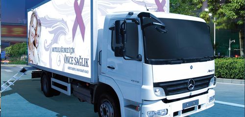 乳腺X射线造影移动放射室 - EMS Mobil Sistemler