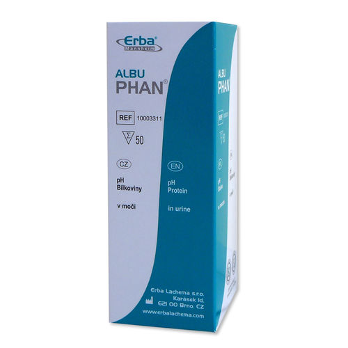 尿液分析试剂带 - 100 series - ERBA Diagnostics Mannheim - pH值 / 葡萄糖 / 胆红素