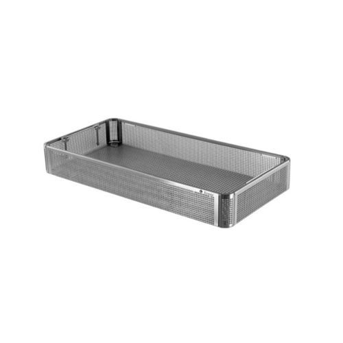 牙科器械消毒篮 - ES181. series - Ermis MedTech GmbH - 带孔 / 不锈钢