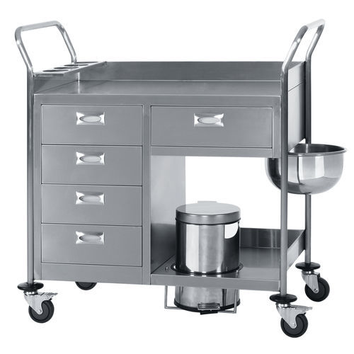 医用推车 - ER-105 series - ERYIGIT Medical Devices  - 通用 / 包扎 / 不锈钢