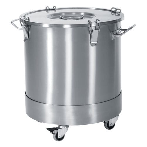不锈钢垃圾桶 - ER-135 series - ERYIGIT Medical Devices  - 滑轮
