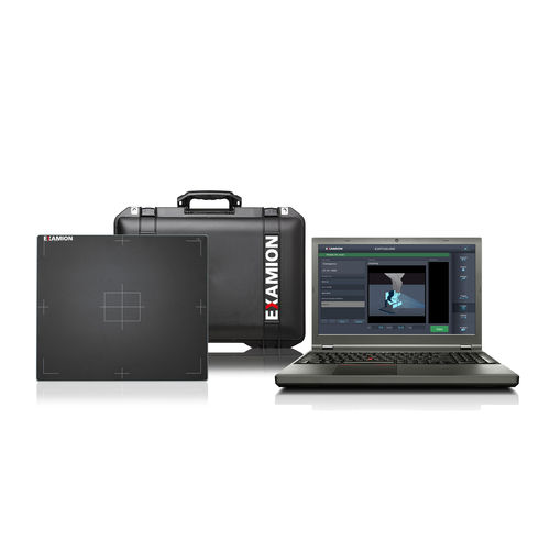 医学图像采集系统 / 用于兽医X光造影 - X-DR Portable Case L WiFi  - Examion - 便携式