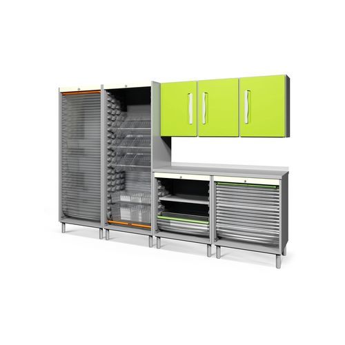 医用柜 - PRAXISHUTTER - Favero Health Projects/意大利FAVERO医疗保健家具 - 模块化 / 带门 / 带容器